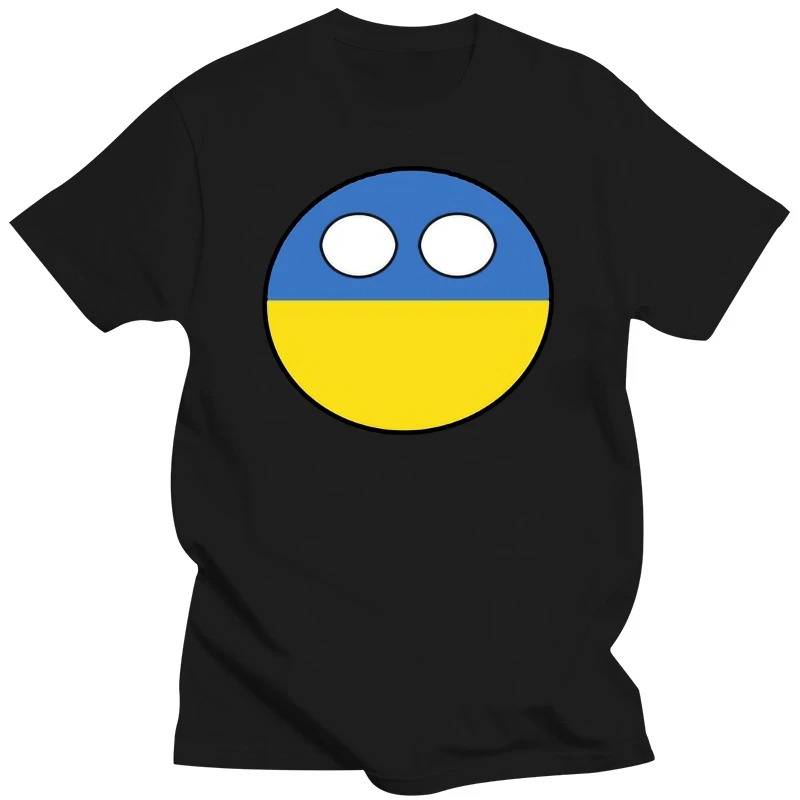 Vytvoriť Countryball Laenderball Pôdy Heimat Ukrajina Tričko Pre Ženy List Comics Žien Tshirts O-Krku Žena 2020 Tee Tričko