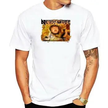 Nevermore T-shirt Progressive Metalová Kapela Warrel Dane S-3XL Tričko Letné Krátke Rukávy Bavlna Fashiont T Shirt Normálna