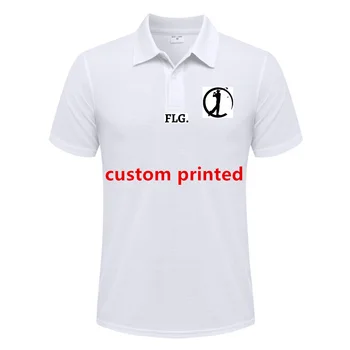Vlastné Tlačené Lete Mužov Pro Cool Úsek Tetovanie Golfové Tričko Fashion Polo Krátke Rukávy Športové Bežné Tenis T-Shirt Hombre
