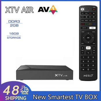 XTV Vzduchu Nových Najchytrejší TV BOX 4K UHD Android 11 2G 16 G BT HDR+ 2.4&5 ghz Dual WiFi, Ethernet 100M AV1 Android TV BOX XTV VZDUCHU