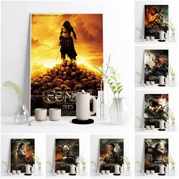 Conan The Barbarian Epické Meč A Čarodejníctvo Film Tlač Umenie Plagátu Filmu Samolepky Na Stenu Video Miestnosť Kino Plátno Na Maľovanie Interiéru