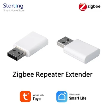 Zigbee Signálu Repeater Tuya Zigbee Extender Pre Zigbee Senzory Kompatibilný S Zigbee Detektor Zigbee Silný Signál Moduly