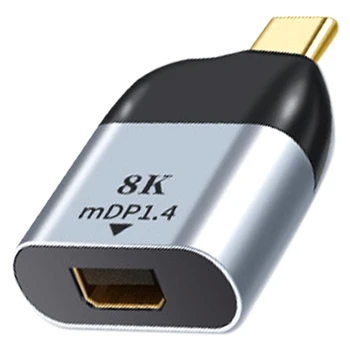 Typ-C Na Mini DP Adaptér USB C Do Mini Display Port Converter Pre Thunderbolt 3 4K 8K 60Hz MDP Pre Ipad Pro 2020
