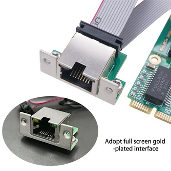 Nové Mini PCI-E Sieťová Karta 1000Mbps Gigabit Ethernet NIC Adaptér RTL8111F PCI Express 10/100/1000M, RJ45 LAN