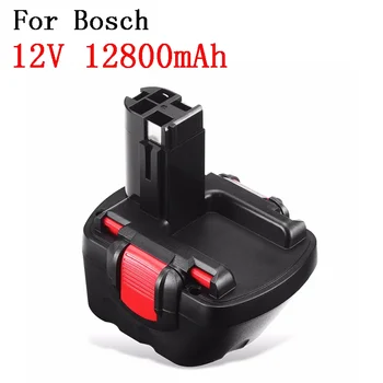 Nové pre Bosch 12V 12800mAh PSR Nabíjateľná batéria 12V 12.8 Ah AHS GSB TO 12 VE-2 BAT043 BAT045 BAT046 BAT049 BAT120 BAT139