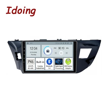 Idoing 10.2 palcový Android Auto Auto Rádio Prehrávač, GPS Navigáciu Vedúci Jednotky Plug and Play Pre Toyota Corolla 11 2012-2016 E170 E180