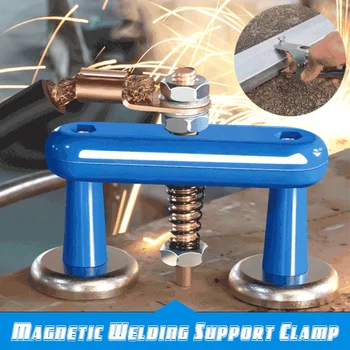 Magnetické Zváranie Podporu Upevnite Držiak Silné jednoduché alebo Dvojité Magnetické Veľké Sacie Zváranie Magnet Hlavu, Chvost Zváranie Stabilitu