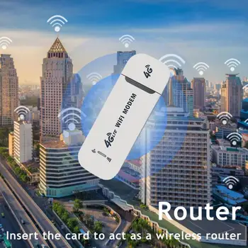 LTE Bezdrôtové pripojenie USB Dongle WiFi Router 150Mbps Mobilného Širokopásmového Modemu Stick Sim Kartu USB Adaptér Pocket Router Sieťový Adaptér
