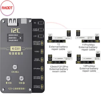 i2C Batérie Opravy Flex Kábel i6S KC01 Programátor Pre iPhone 12 13 Promax, 11pro, stav Batérie Výstraha Informácie Chyba Reset
