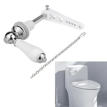 Nádrž Páky, WC v každej izbe Štandard Chrome 1pc Rukoväť, Kovový Wc Á Cisterna Flush Páky-