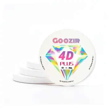 GOOZIR Nízka Cena Zubné Výrobca 43-57% Priesvitné 4D Viacvrstvových Zirconia Keramické Disk Zubné Implantáty Pre Laboratória A Zubných lekárov