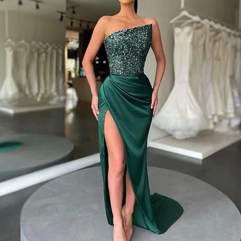 Prom Šaty Formálne Príležitosti Šaty Sequin Večerné Šaty Elegantné Strany Žien 2023 Koktail Gala Dámy Špeciálne Ceremónie