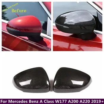 Vhodné Pre Mercedes Benz Triedy W177 A200 A220 2019 - 2023 Mimo Dvere Spätné Zrkadlo Spp Dekorácie Chránič Shell Kryt Výbava