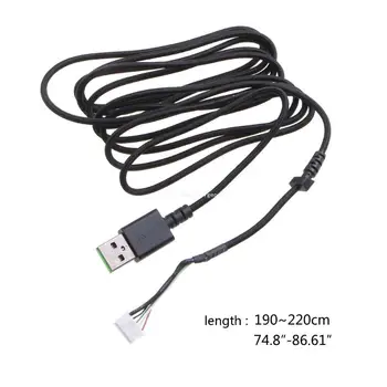 Mäkké USB Nabíjací Kábel Myši na Myši Razer Linka Náhradné Drôt Dropship