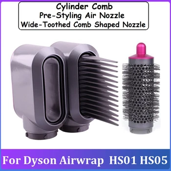 Široký Ozubeným Hrebeňom Pre-Styling Vzduchové Trysky Doplnky Pre Dyson Airwrap HS01 HS05