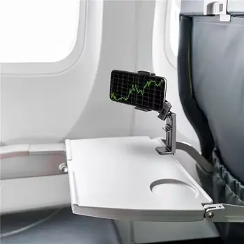 Lietadlo Prenosný Skladací Držiaka Telefónu Soporte Para Galaxy Mobil Držiak Stôl Mobile Support Desk Cestovné Stojí Vlak Sedadla