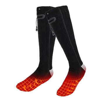 Nabíjateľná Elektrické Ponožky Elektrické Vyhrievané Ponožky S 3-úroveň Teplota Úprava 4000mAh Batérie Powered Nohy Teplejšie Pre