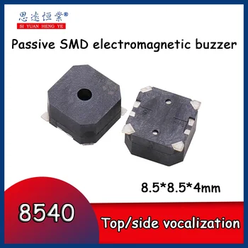 8540 Patch pasívnych SMD elektromagnetické bzučiak 8.5*8.5*4 mm hore/bočné zvuk Environmentálna komunikácia
