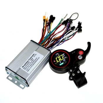 GT-100 LCD Displeji Prístroja Panel Regulátora Kábel Súpravy 36V 500W Radič Elektrický Skúter Príslušenstvo