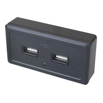 3.1 Auto Twin Black ABS USB Port Zásuvka Zásuvka 12V 24V LED na Prívesný vozík RVs