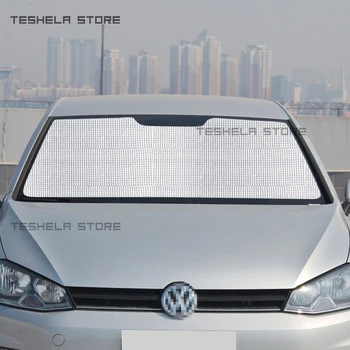 Pre Volkswagen VW POLO golf mk7 2013-2020 Slnečníky UV Ochrany Opony slnečník Film Clonu Predné Sklo Kryt Protector
