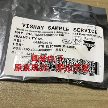 20pcs originálne nové Vishay T55B226M6R3C0150 22uF 6.3 v 20%