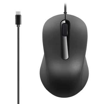 Typ C Myš Ergonomický USB C Myší pre Hranie hier, 3 Tlačidlá 1000DPI, Kompatibilita