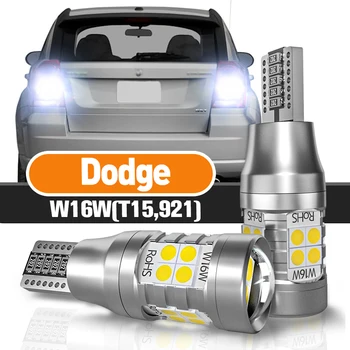 Reverzné Svetlo W16W T15 921 Pre Dodge Caliber 2006-2012 Nabíjačku Durango Nitro Challenger Príslušenstvo Canbus 2ks LED Lampa