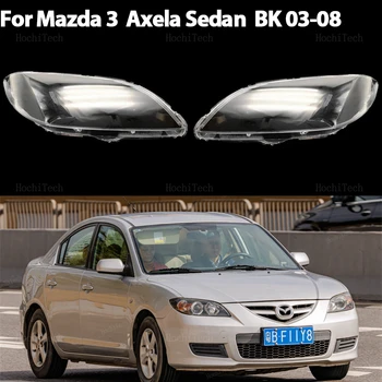 Auto Svetlometu Svetlomet Svetlo Sklenené Tienidlo Objektívu Prípade Ochranný obal, Kryt Na Mazda 3 Mazda3 Axela BK Sedan 2003-2008