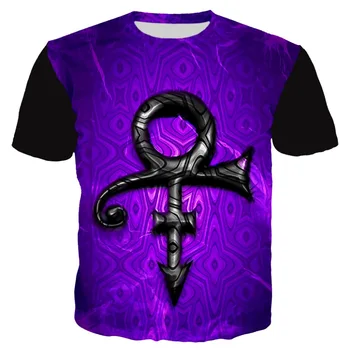 YX Dievča Značky Lete Zvierat Tees Mens T tričko Hot Spevák Prince 3d Vytlačené T-shirt pre Mužov, Ženy Bežné T-shirts Crewneck Topy