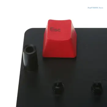 DIY Červená Farba Keycap Osobnosti Keycaps pre Mechanické Klávesnice OEM Sublimačná C5AB
