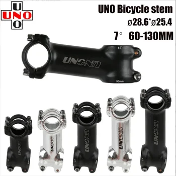 UNO Ultralight 7 Stupňov Bicykli Kmeňových 25,4 očakávané MM 60-130 MM MTB, Road Kmeňových Bicykli 28.6 pre Vidlice Horský MTB Bicykel Kalloy Black Sliver