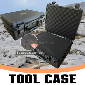 Tool Box Nepremokavé Hard Case Nástroj Organizátor Bezpečne Nástroj Zariadenia Nástroj Prípade Úložný Box Prenosný Kufor S Náradím